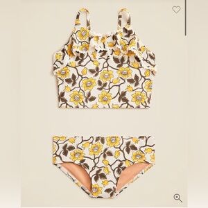 Crewcuts Girls' rickrack two-piece swimsuit Size 6